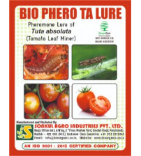 Combo Pack of Bio Phero TA (Tomato Leaf Miner) Lure & Delta trap set (Pack of 10 Pieces)